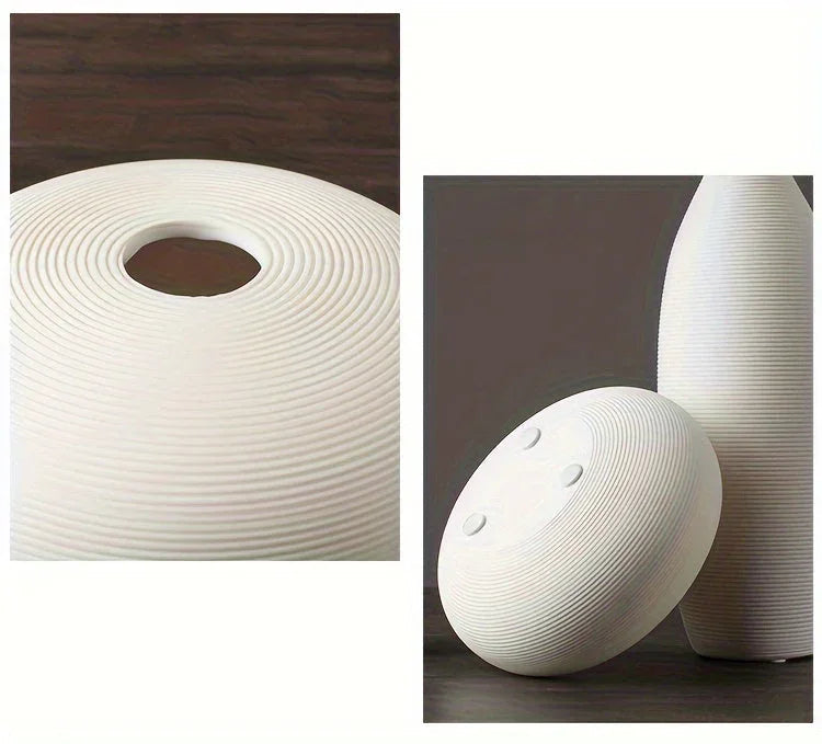 Ceramic Scandinavian Vase for Tabletop Flower Arrangement