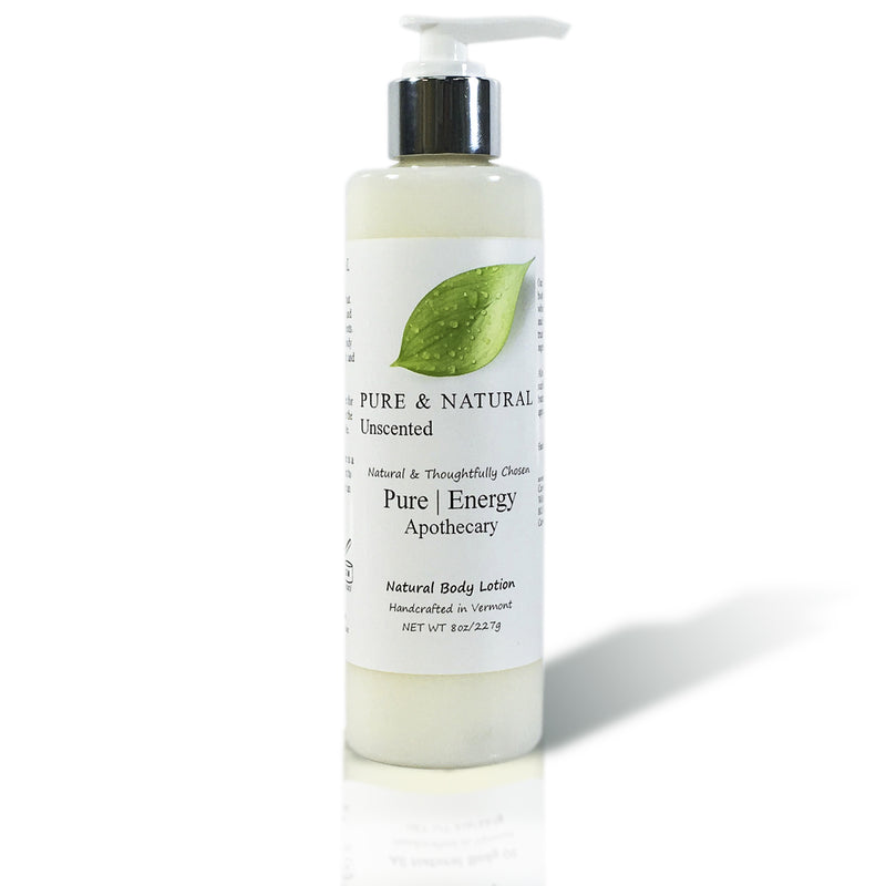 Natural Hand and Body Lotion 8 Oz Pure & Natural, Unscented