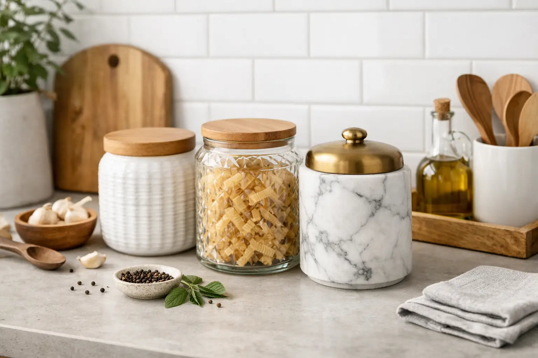 Decorative Canisters for Kitchen Counters