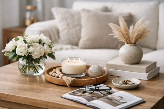 How to Style a Coffee Table for Guests Beautifully