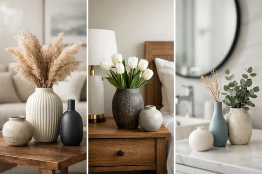 How to Style Decorative Vases in Every Room