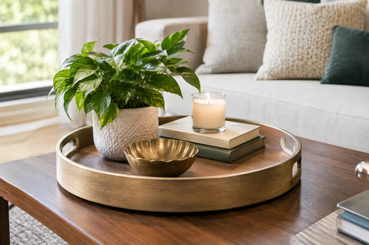 Decorative Trays That Make a Room Feel Finished