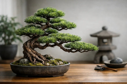 Artificial Japanese Pine Bonsai Tree Styling Ideas