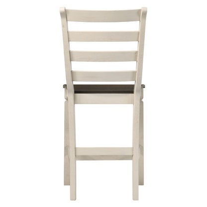 Tasnim - Counter Height Chair (Set of 2) - Oak & Antique White