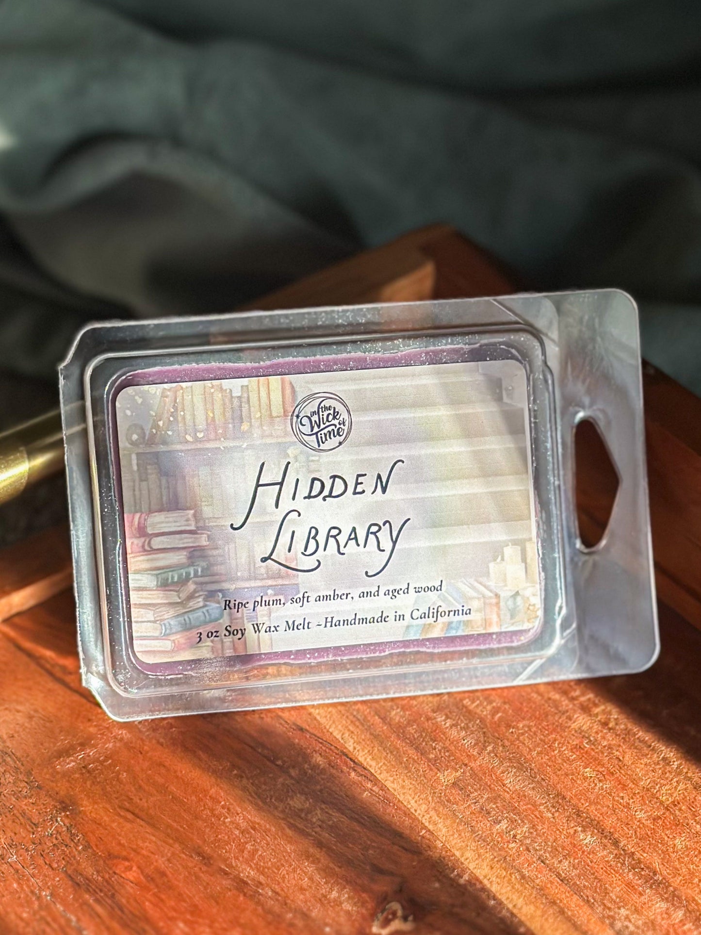 Hidden Library Wax Melt - PoshaBella