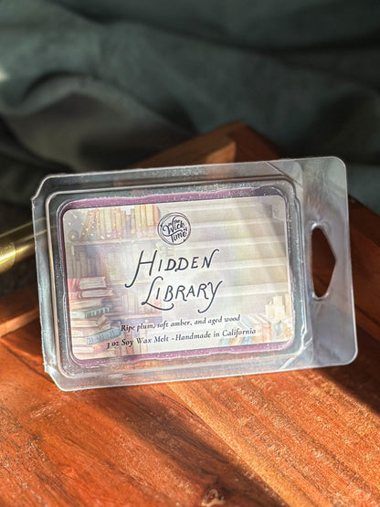 Hidden Library Wax Melt - PoshaBella