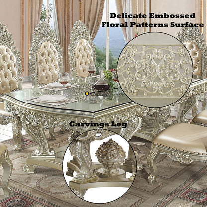Sorina - Dining Table - Antique Gold