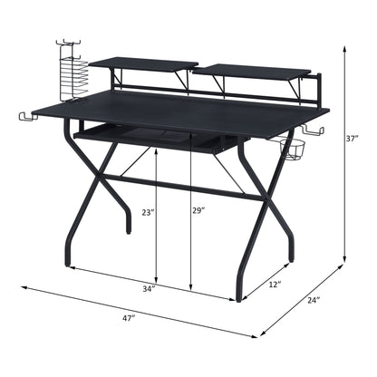 Hartman - Gaming Desk - Black
