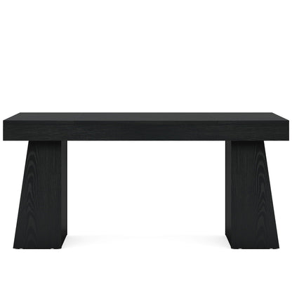 Executive Desk, Workstation With Double Trapezoid Base