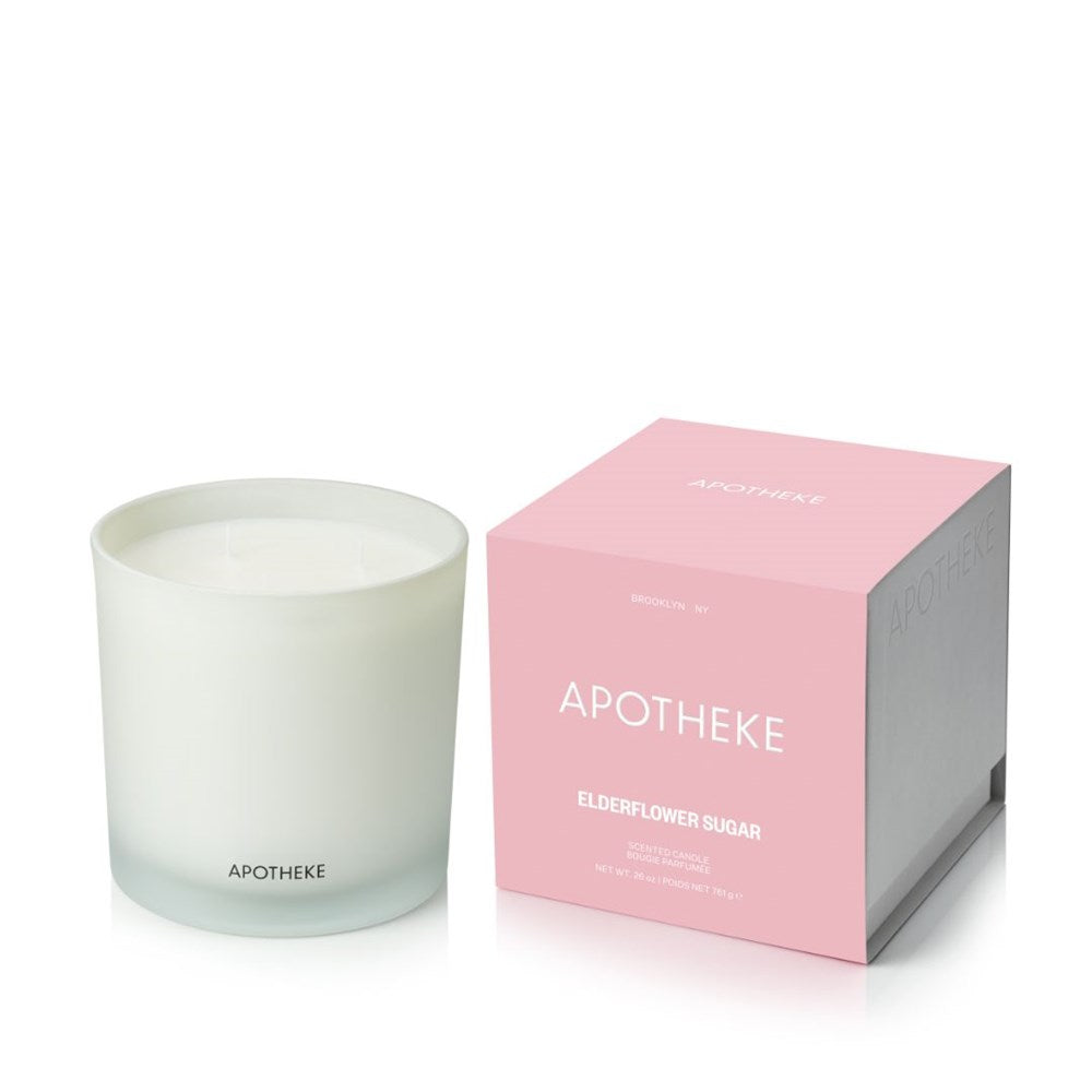 Elderflower Sugar 3-Wick Candle - PoshaBella