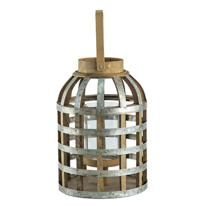 Decorative Lantern With Handle Wooden Lantern For Indoor Outdoor Home Garden Wedding
