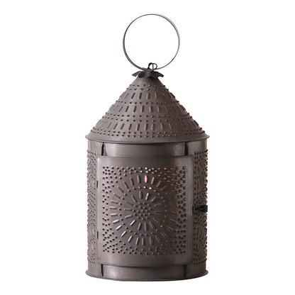 Cozy 15" Fireside Lantern in Rustic Kettle Black