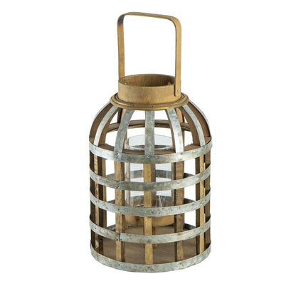 Decorative Lantern With Handle Wooden Lantern For Indoor Outdoor Home Garden Wedding