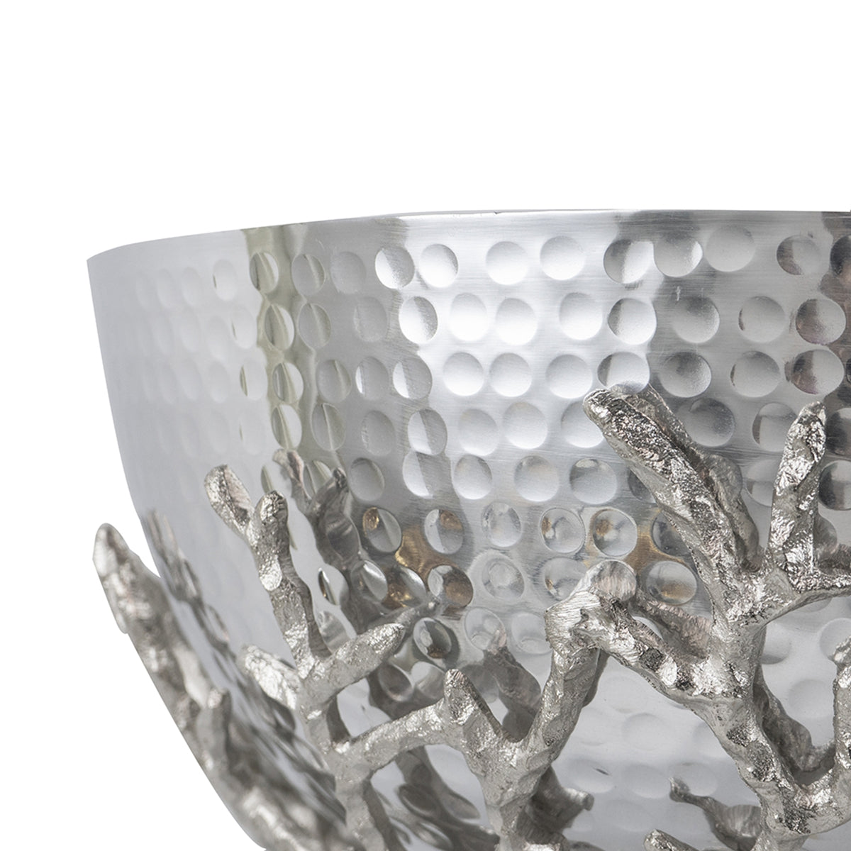 Evergreen Decor Aluminum Decorative Bowl