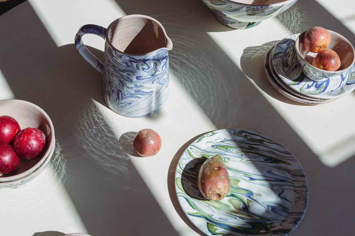 Marbled Ocean Pitcher