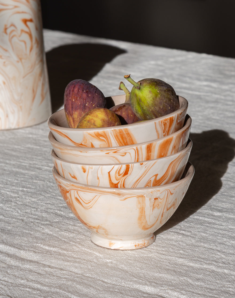 Marbled Terra Bowl - Set of 4 - PoshaBella