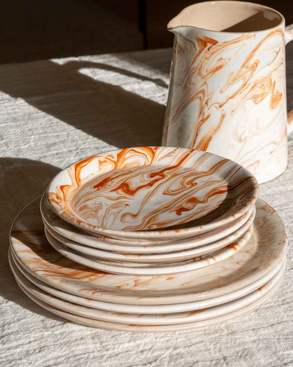 Marbled Terra Dinner Plate - Set of 4