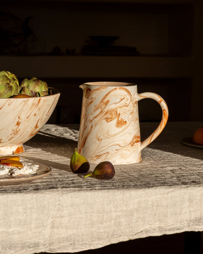 Marbled Terra Pitcher - PoshaBella