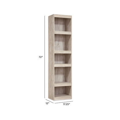 Willowton - Pier - 4 Shelves - Whitewash