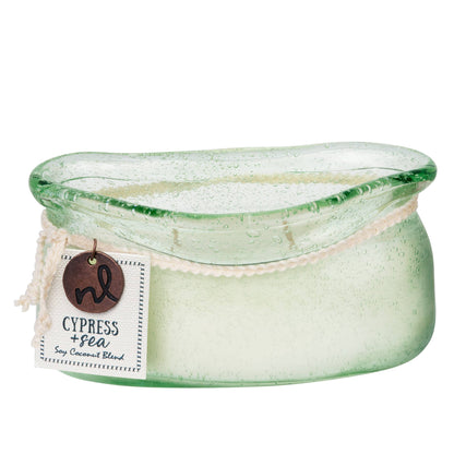Windward Candle: Coconut Husk - PoshaBella