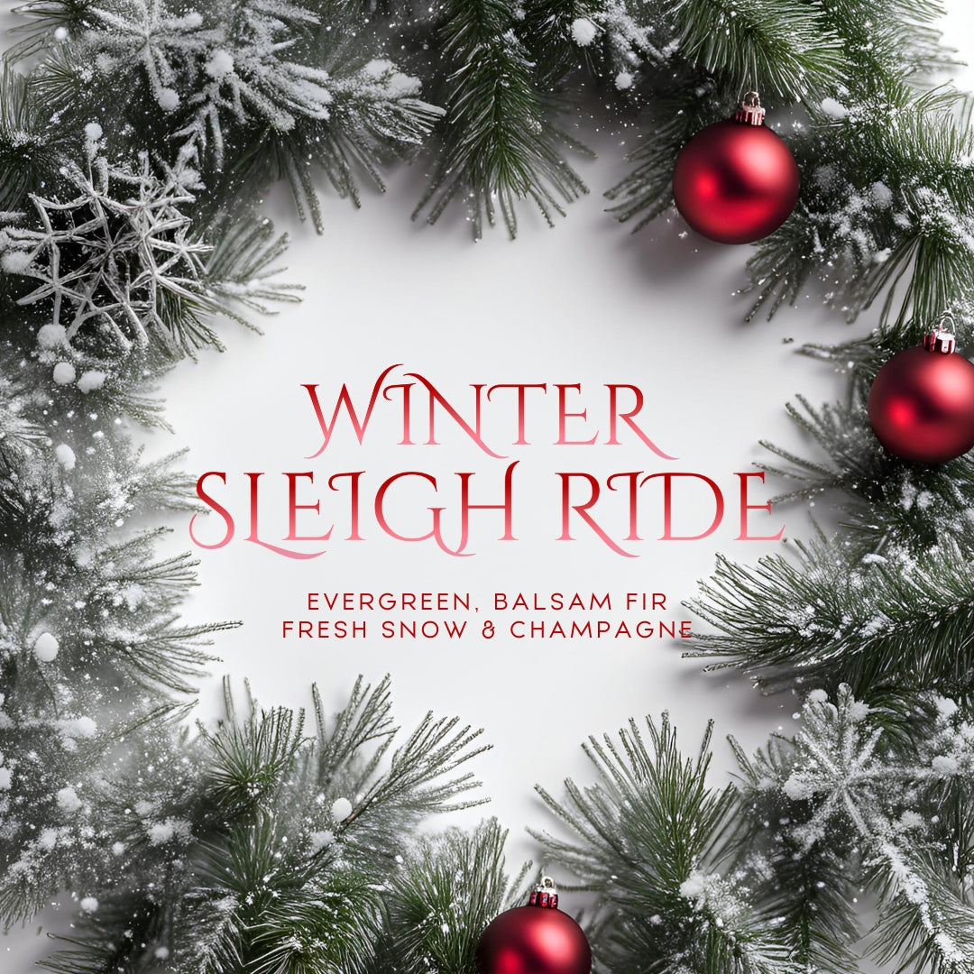 Winter Sleigh Ride (8.5oz) - Notes: Evergreen, Balsam Fir, Champagne Accord, Oakmoss 1982 Candle Co.™