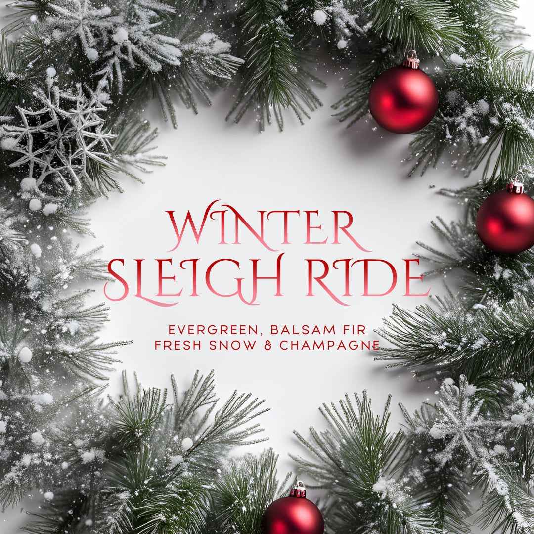 Winter Sleigh Ride (14oz) - Notes: Evergreen, Balsam Fir, Champagne Accord, Oakmoss