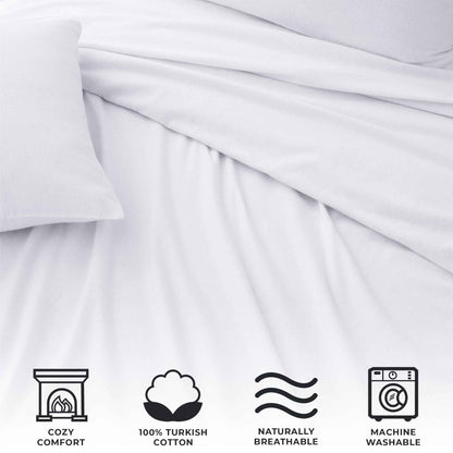 4-Piece Turkish Cotton Flannel Sheet - Raye Collection
