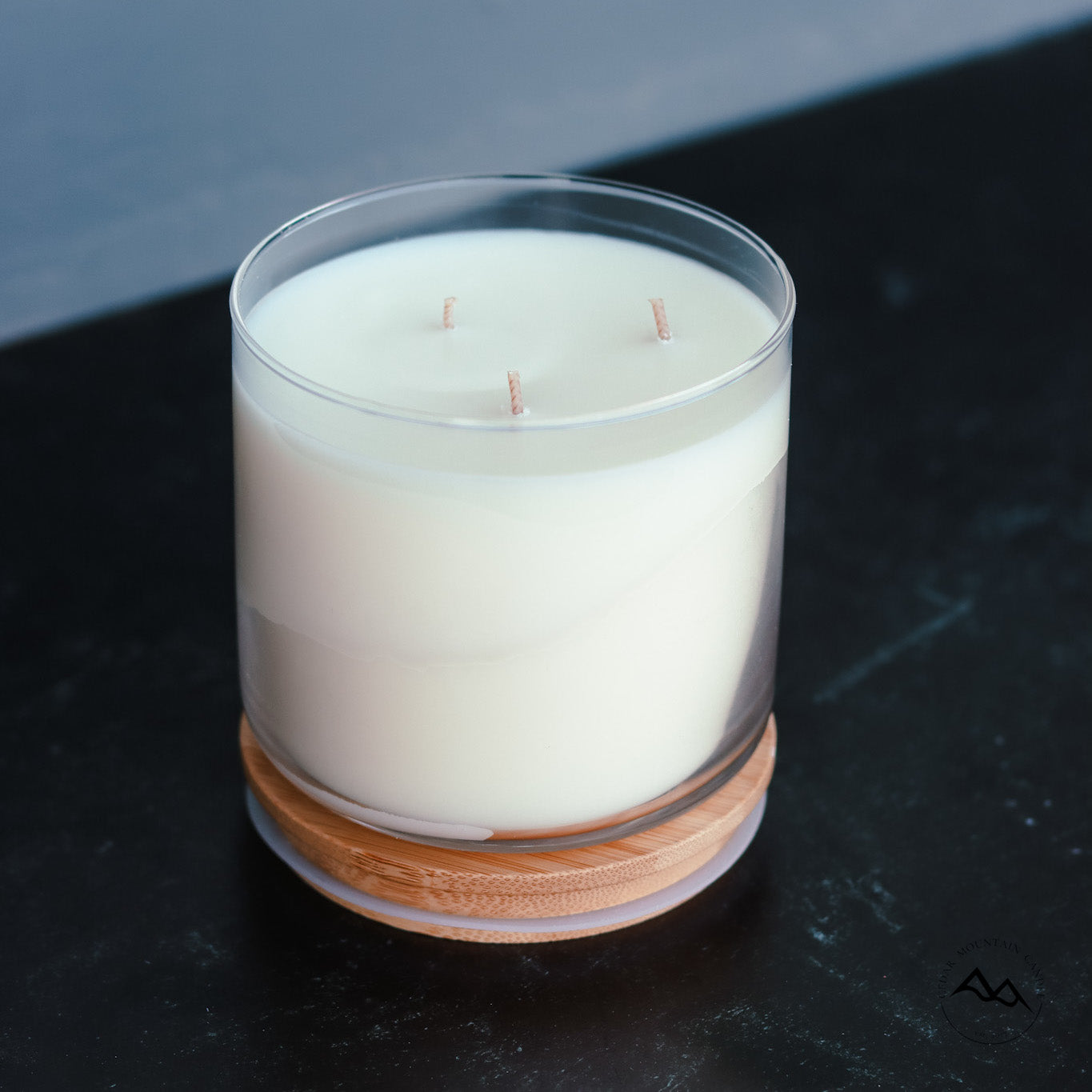 Vetiver & Sandalwood - 3 Wick Jar Candle - PoshaBella