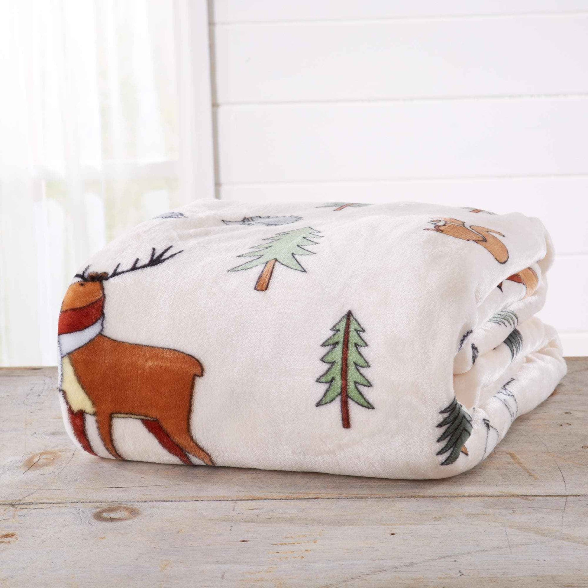 Velvet Throw Blanket - Pearl Collection