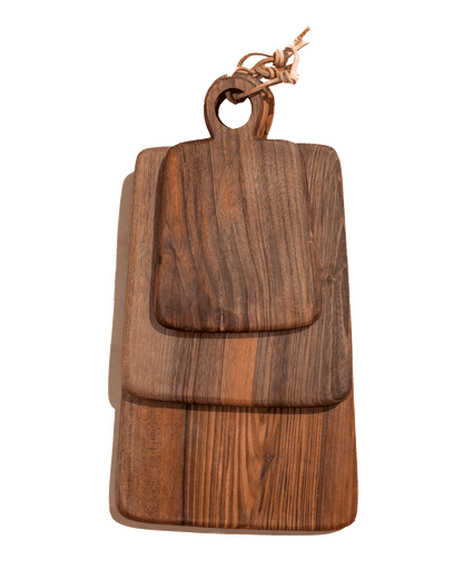 Walnut Circle Board - PoshaBella