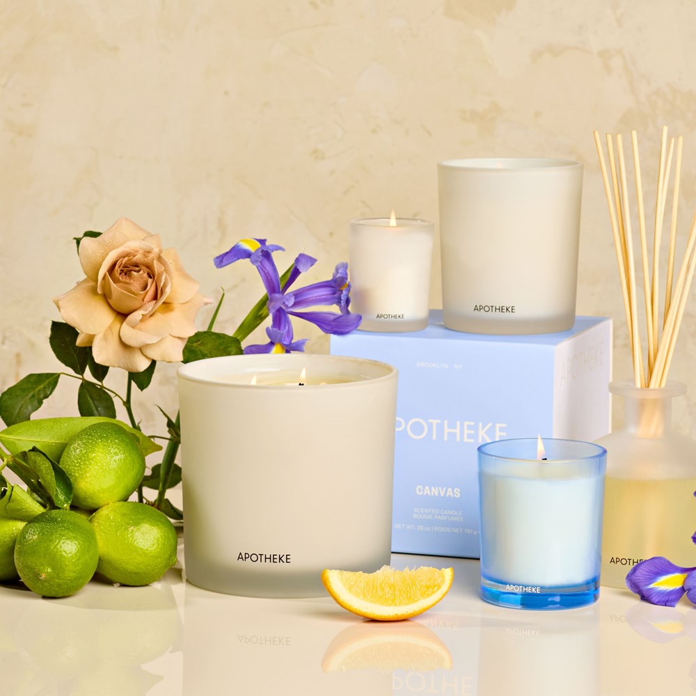 Canvas Votive Candle - PoshaBella