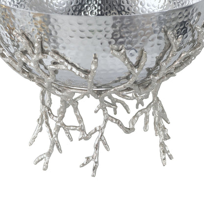 Evergreen Decor Aluminum Decorative Bowl