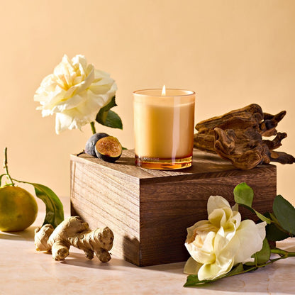 Cedarwood Ginger Petite Candle - PoshaBella