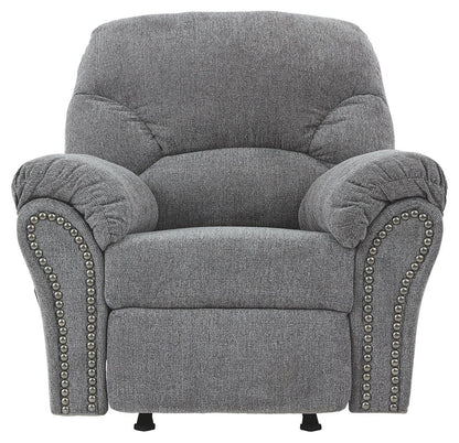 Allmaxx - Rocker Recliner - Pewter