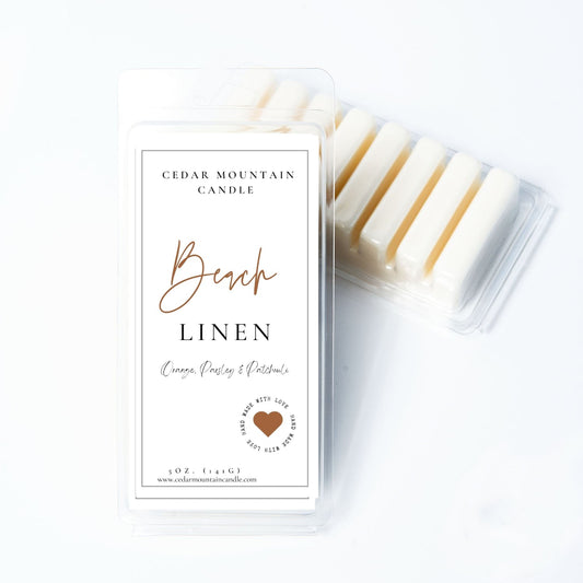 Beach Linen - 5.5 oz Wax Melts - PoshaBella