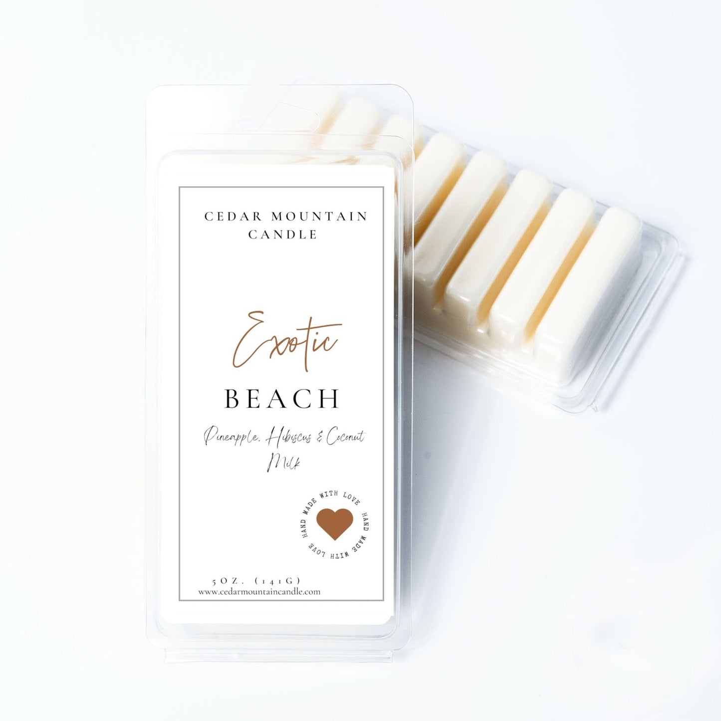 Exotic Beach - 5.5 oz Wax Melts - PoshaBella