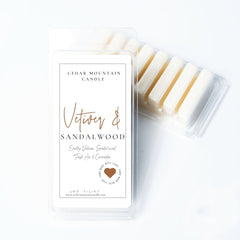 Vetiver & Sandalwood - 5.5 oz Wax Melts