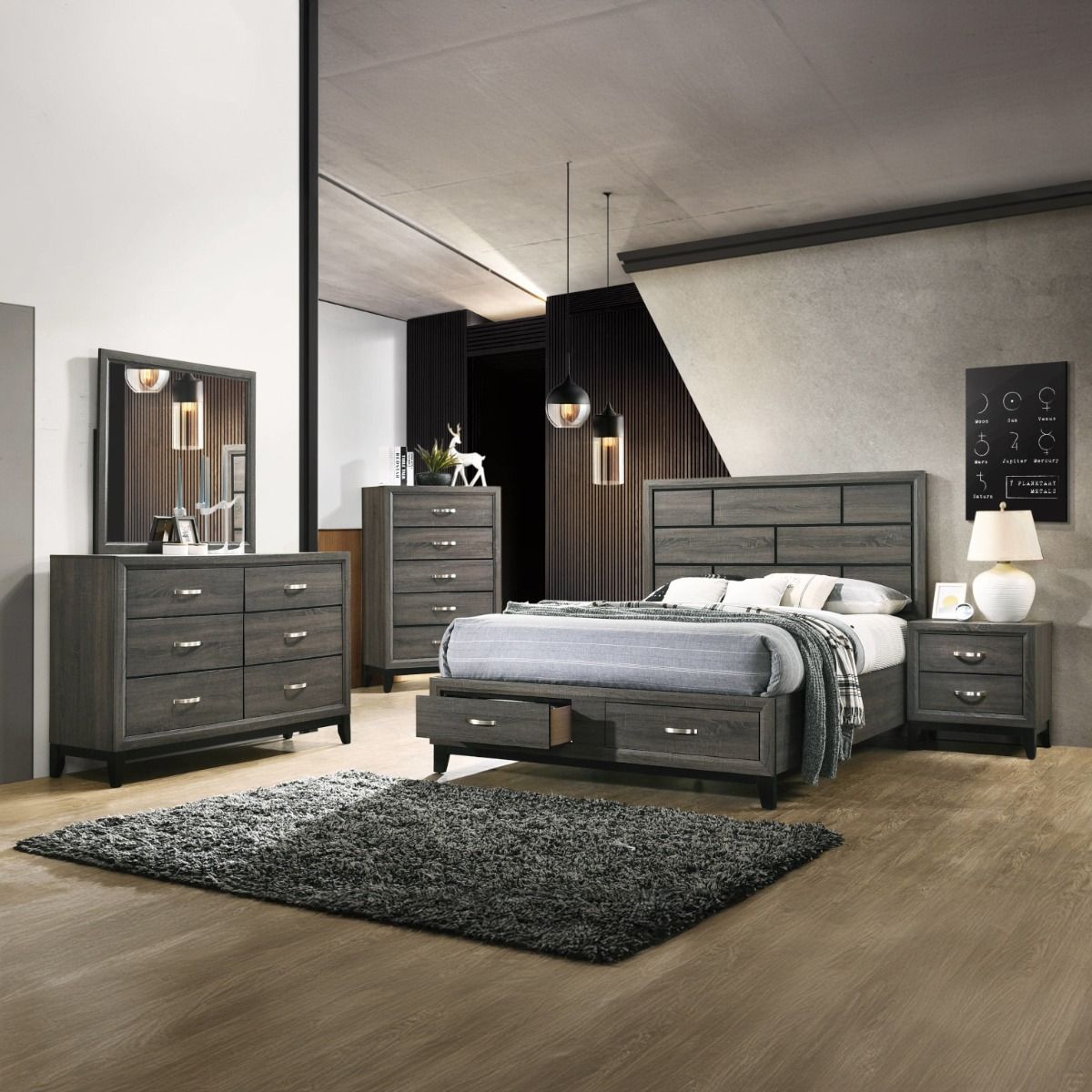 Valdemar - Chest - Weathered Gray