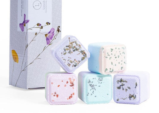 Mixed Scent Shower Steamers Gift Set – 5 Natural Fizzies