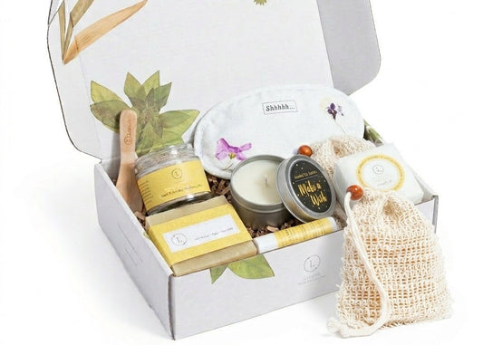 Natural Citrus Bath & Body Gift Set – Thinking of You Self-Care Gift