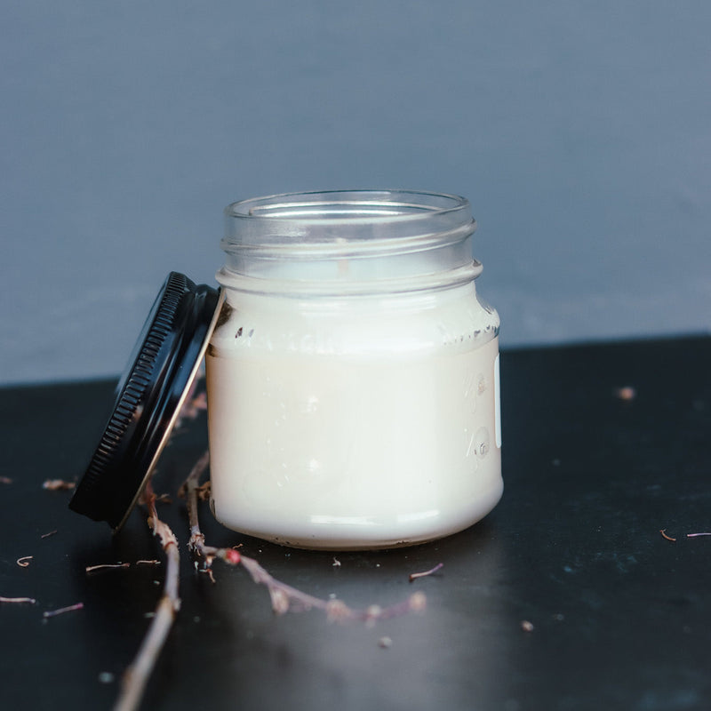 6.5 oz Mason Jar Soy Candle - Autumn Leaves