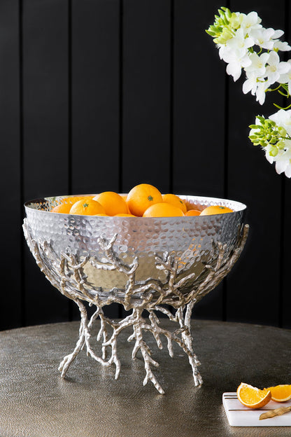 Evergreen Decor Aluminum Decorative Bowl