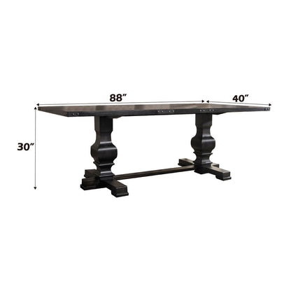 Morland - Dining Table - Vintage Black