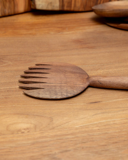 Walnut Spoon - Set of 5 - PoshaBella