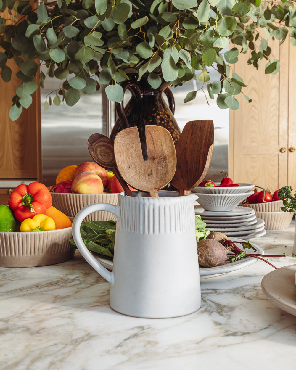 Cloud Lines Pitcher - PoshaBella
