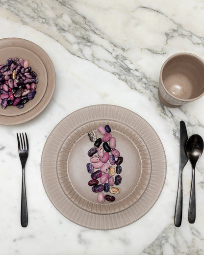 Earth Lines Dinner Plate - Set of 4 - PoshaBella