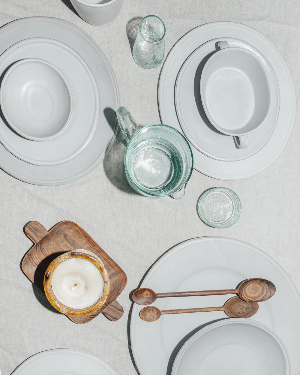 Cloud Oval Serving Tray - PoshaBella