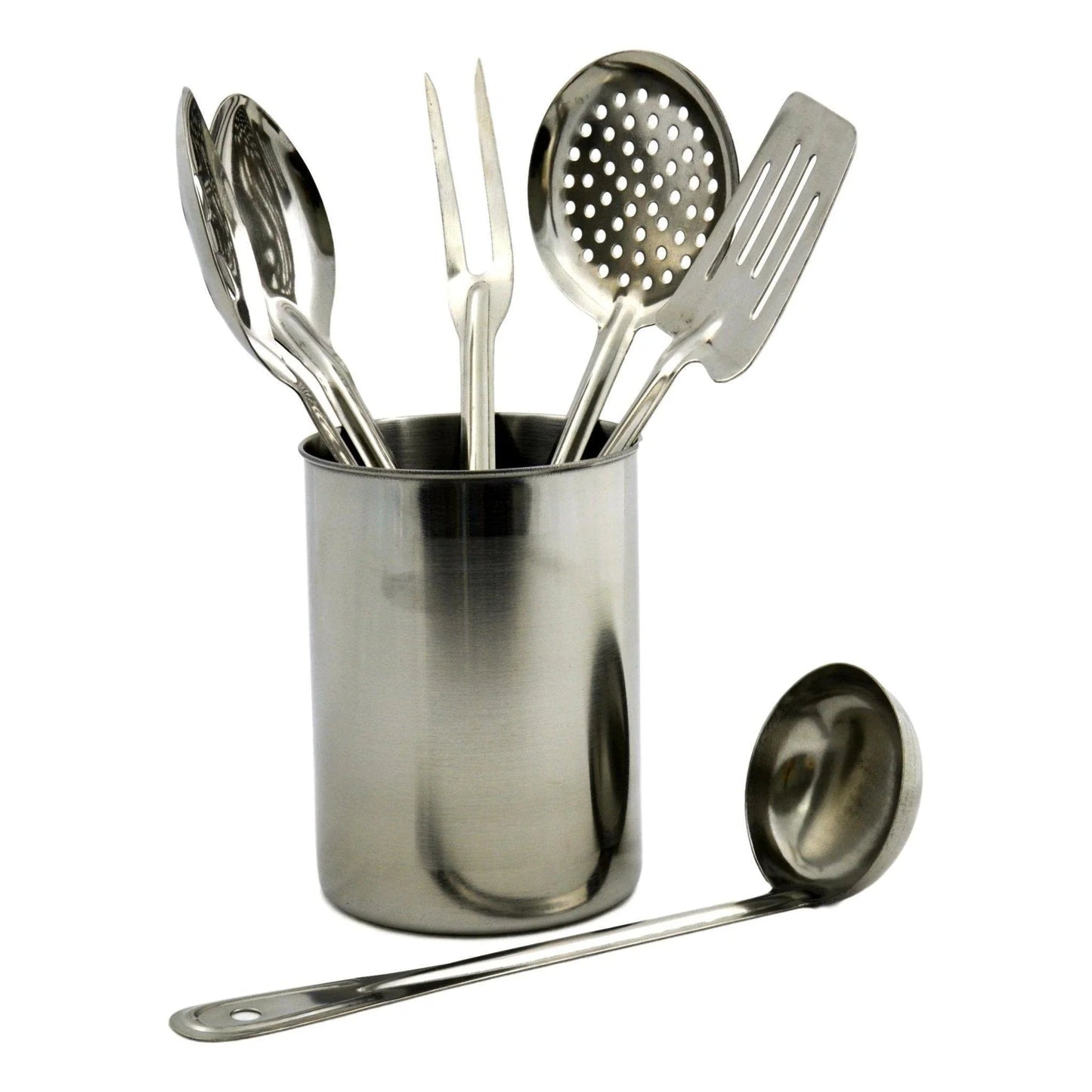 7-Piece Kitchen Tools & Utensils Sets of Stainless Steel - PoshaBella