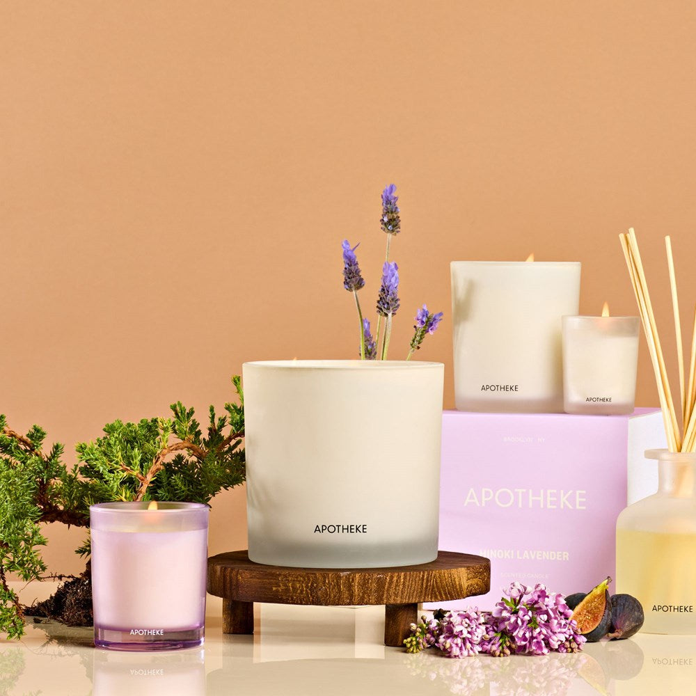 Hinoki Lavender Votive - PoshaBella