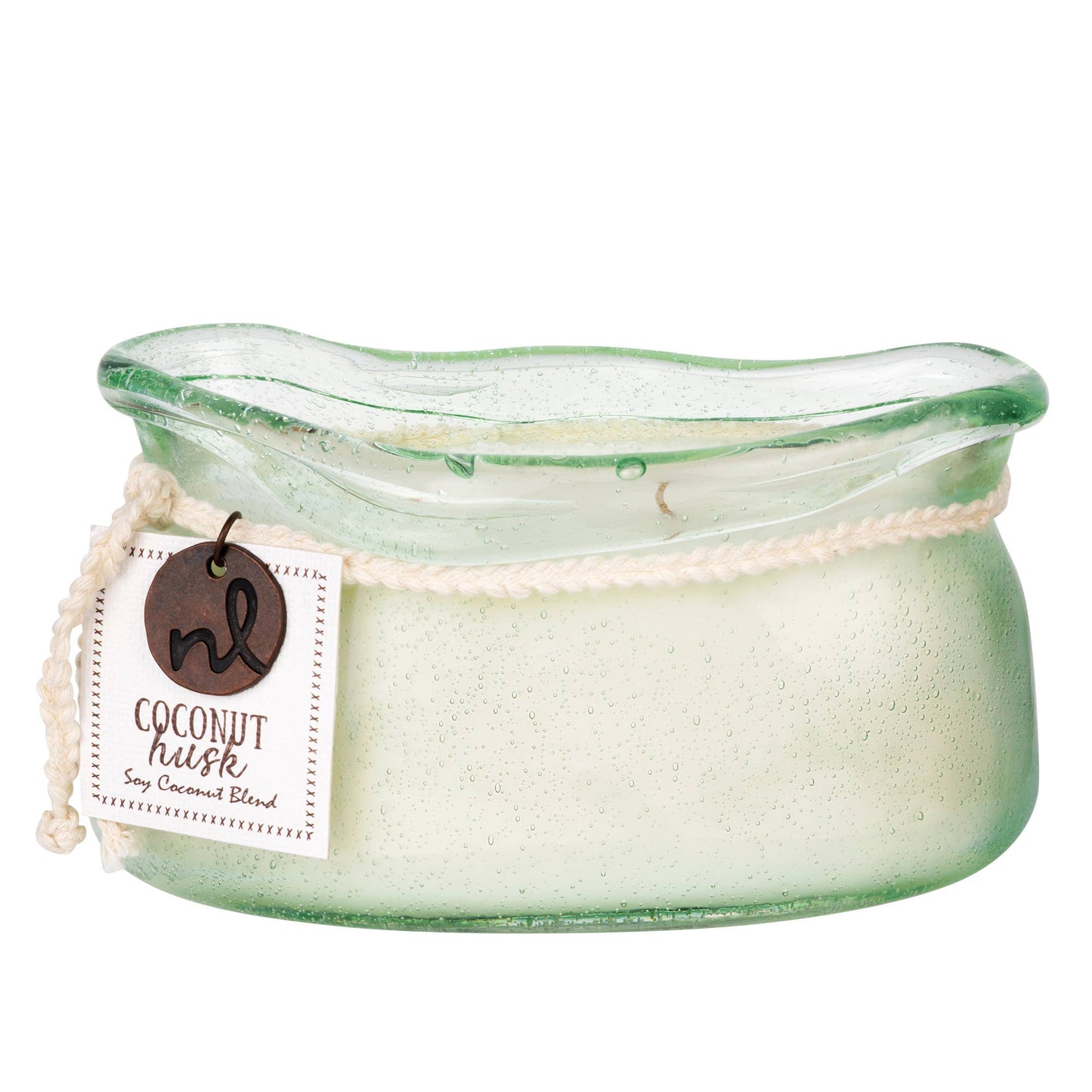 Windward Candle: Coconut Husk - PoshaBella